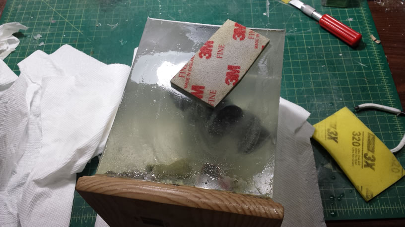 Read more about the article Polishing a clear resin block