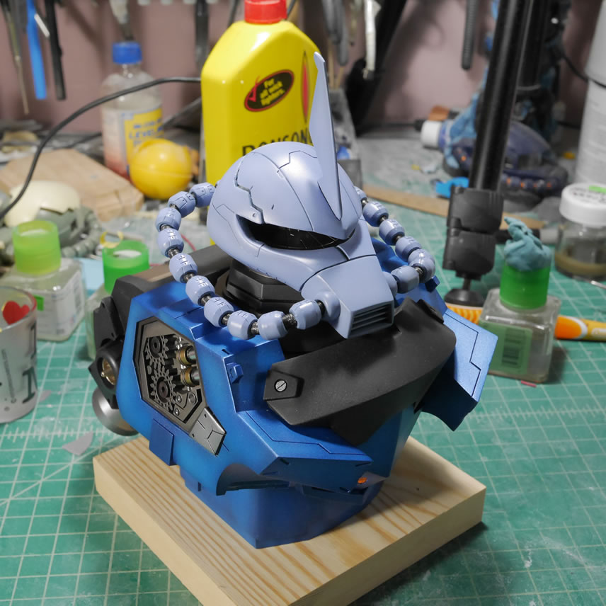 Read more about the article Time to Build a Gouf Custom Bust